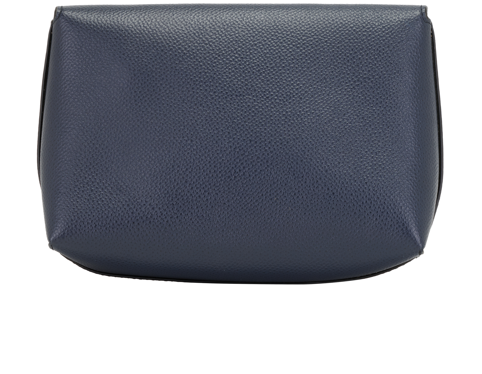 Mulberry Darley Cosmetic Pouch, &pound;175, Accessories, Navy, Leather, Back view